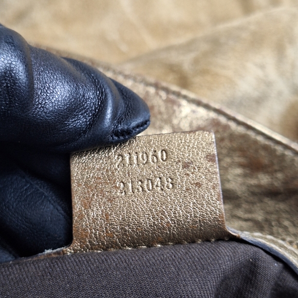 GUCCI IRINA BABOUSKA SUEDE HOBO BAG - Picture 6 of 14